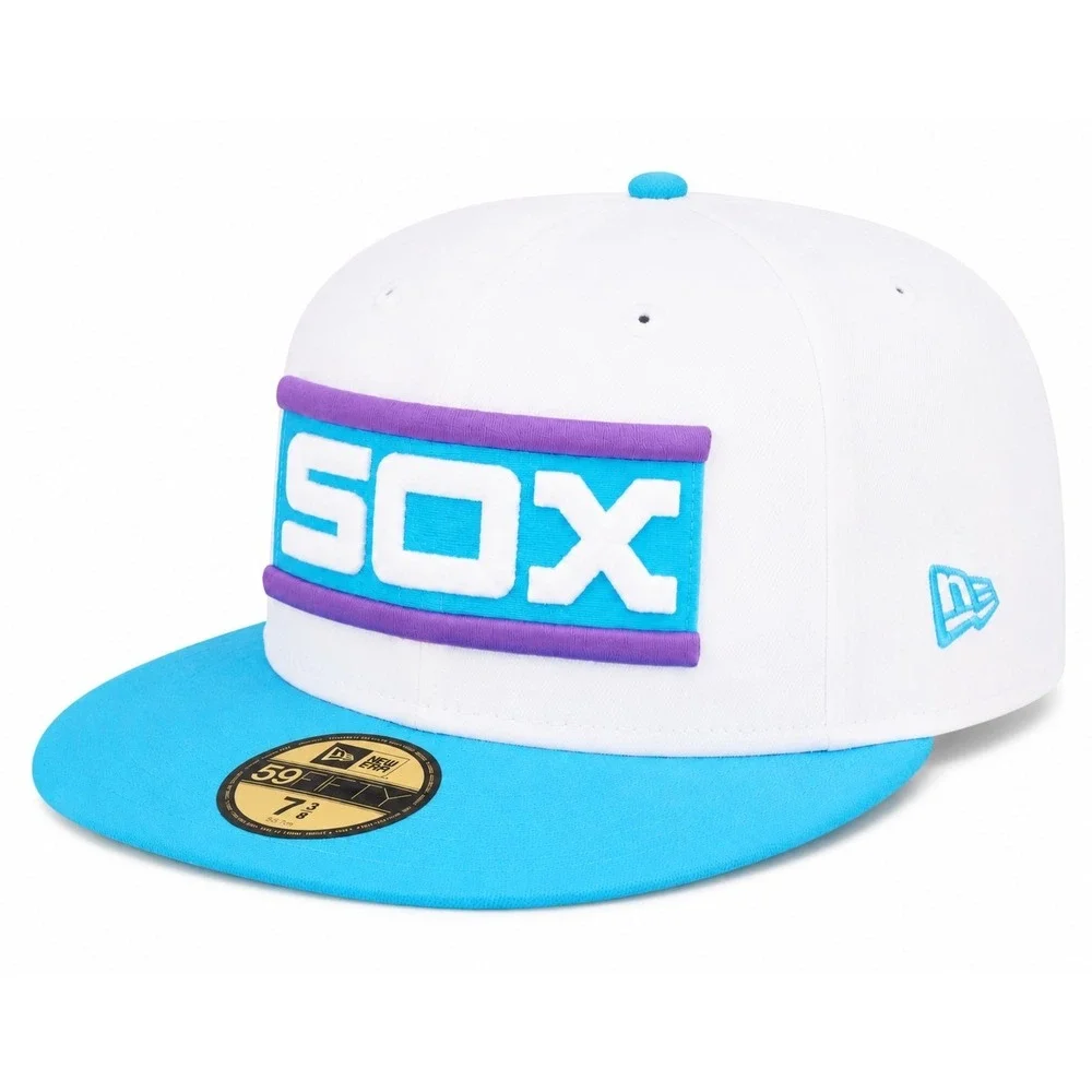 New Era 59FIFTY Chicago White Sox Comiskey Park 75th Anniversary Hat 7 3/8 NWT